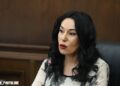 Members of 'Prosperous Armenia'  faction Mikayel Melkumyan and Naira Zohrabyan hold parliamentary briefings at the RA NA