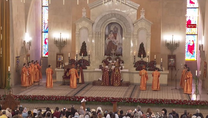 Ուղիղ. Ս. Հարության հայրապետական պատարագ՝ Սուրբ Գրիգոր Լուսավորիչ Մայր Եկեղեցում