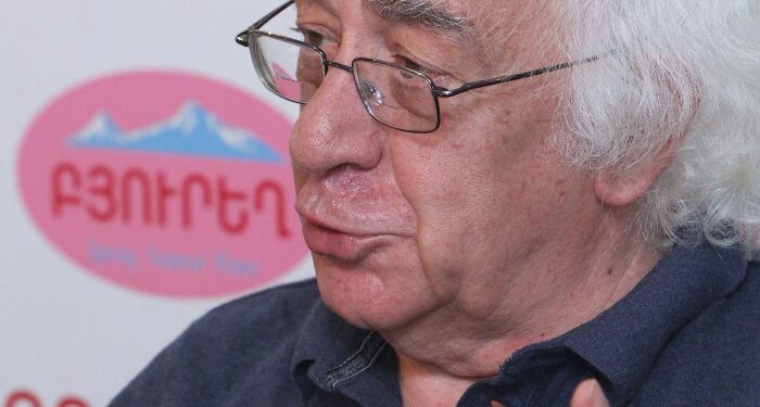 Newly elected chairman of the Armenakan-Ramkavar Liberal Party Hakob Avetikyan guest in Friday press club