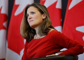 Canada's Foreign Minister Chrystia Freeland takes part in an event at the University of Ottawa in Ottawa, Ontario, Canada, August 14, 2017. REUTERS/Chris Wattie