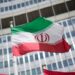 VIENNA, AUSTRIA - MAY 24: The flag of Iran is seen in front of the building of the International Atomic Energy Agency (IAEA) Headquarters ahead of a press conference by Rafael Grossi, Director General of the IAEA, about the agency's monitoring of Iran's nuclear energy program on May 24, 2021 in Vienna, Austria. The IAEA has been in talks with Iran over extending the agency's monitoring program. Meanwhile Iranian and international representatives have been in talks in recent weeks in Vienna over reviving the JCPOA Iran nuclear deal. (Photo by Michael Gruber/Getty Images)
