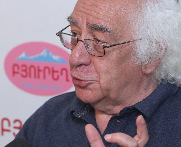 Newly elected chairman of the Armenakan-Ramkavar Liberal Party Hakob Avetikyan guest in Friday press club