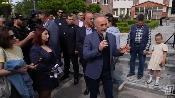 «Հայաստան» դաշինքի հանրահավաքը Վայքում