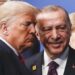 (FILES) In this file photo taken on December 4, 2019, US President Donald Trump (L) and Turkey's President Recep Tayyip Erdogan (R) leave the stage after the family photo to head to the plenary session at the NATO summit at the Grove hotel in Watford, northeast of London. - President Donald Trump has shattered through norms and niceties on the world stage in his nearly three years in office. Entering an election year, Trump is unlikely to slow down as he seeks what has largely eluded him -- a headline-grabbing victory. The tycoon turned president closes 2019 with a new stride after what was perhaps his most unambiguous achievement -- US commandos' raid that killed the leader of the Islamic State extremist group. But the year was also full of tosses and turns for Trump. On his ambition to end the war in Afghanistan, he startled Washington by inviting the Taliban to talks but then declared the talks dead before resuming them. (Photo by PETER NICHOLLS / POOL / AFP) (Photo by PETER NICHOLLS/POOL/AFP via Getty Images)